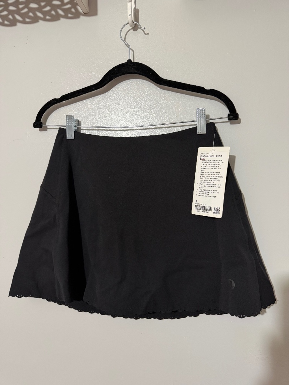 Lululemon scallop-hem tennis skirt NWT